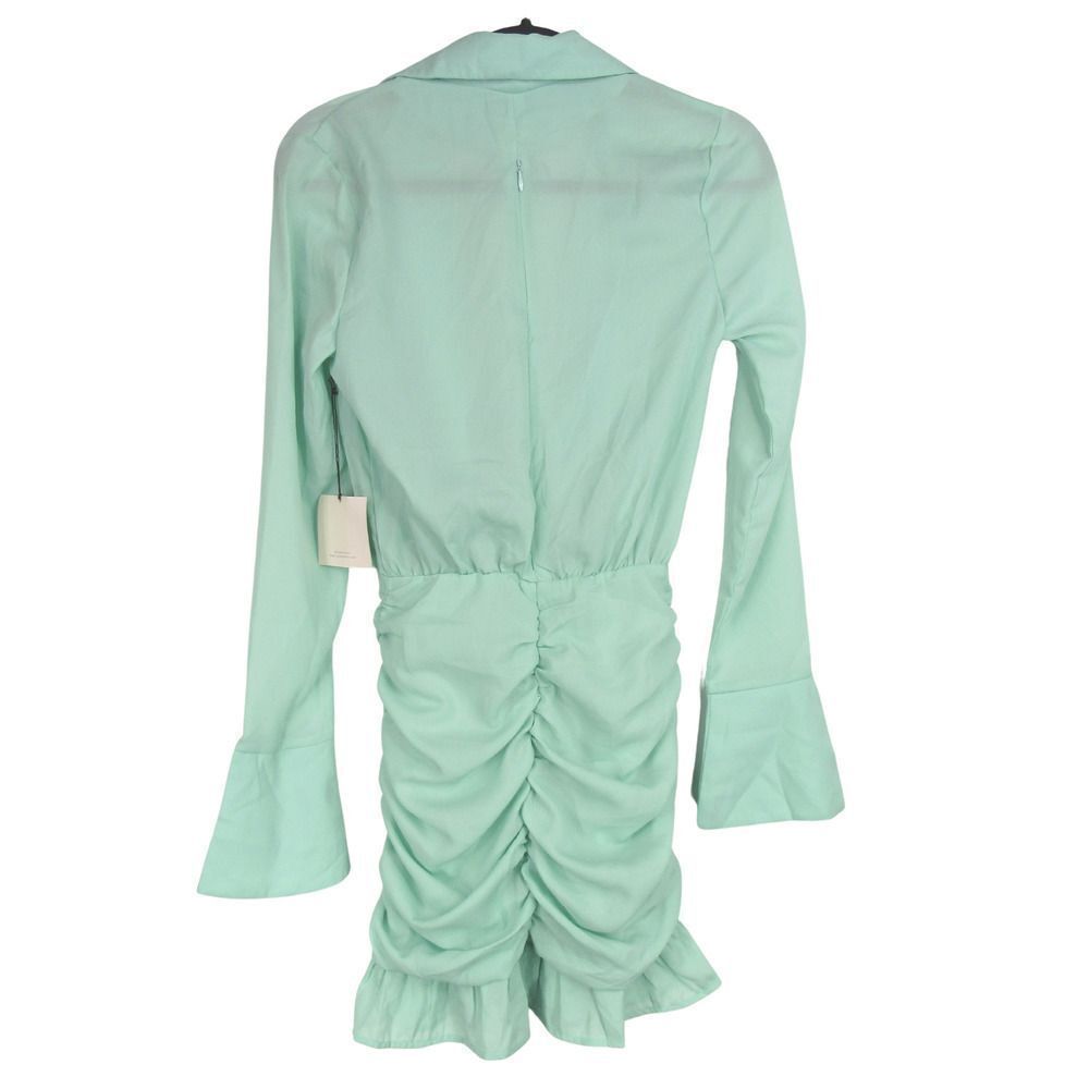 Superdown Danijela Mini Dress in Sage XXS - Picture 8 of 9
